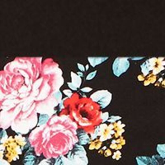 NWT B DARLIN Womens Black Evening Top Size: 5\6 - Picture 4 of 5